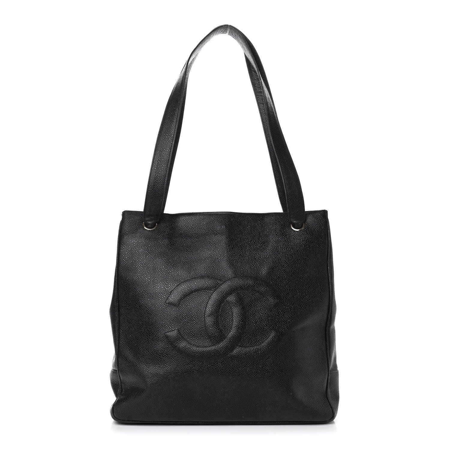 Chanel Caviar CC Shoulder Bag Black 1 of 7
