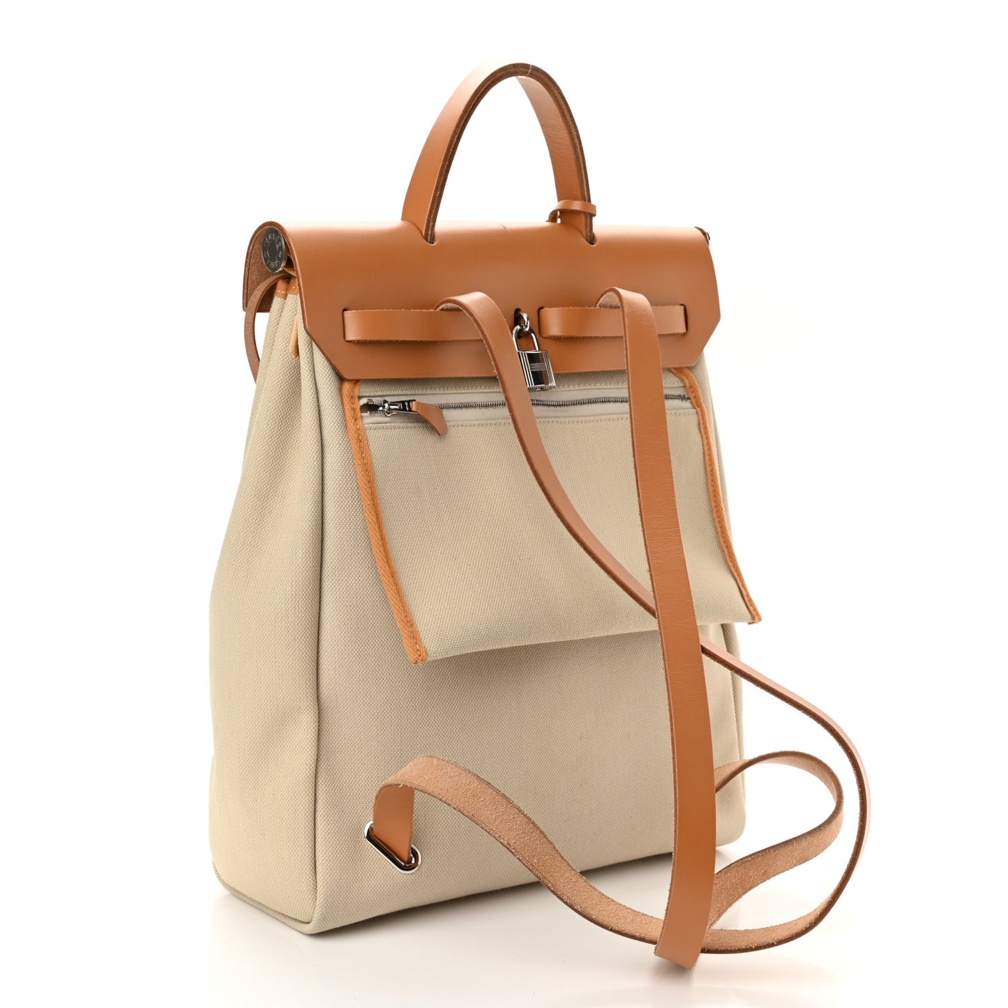 Military Toile Vache Hunter Herbag a Dos Zip Retourne Beton Naturel Sable