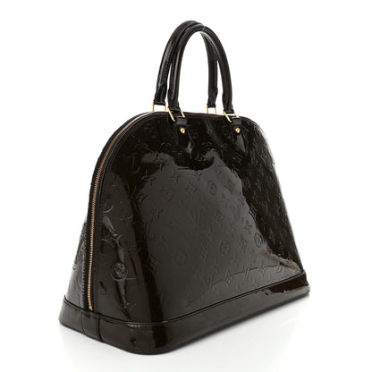 Louis Vuitton Vernis Alma GM Amarante 3 of 11