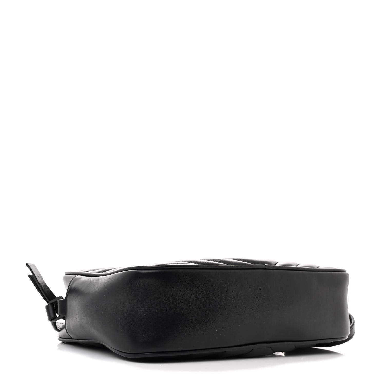 Saint Laurent Calfskin Matelasse Monogram Monochrome Lou Camera Bag Black 4 of 10
