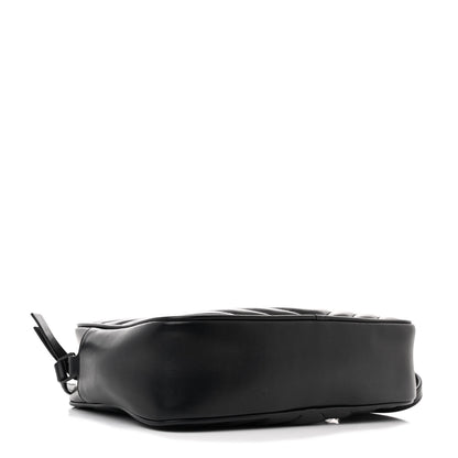 Saint Laurent Calfskin Matelasse Monogram Monochrome Lou Camera Bag Black 4 of 10