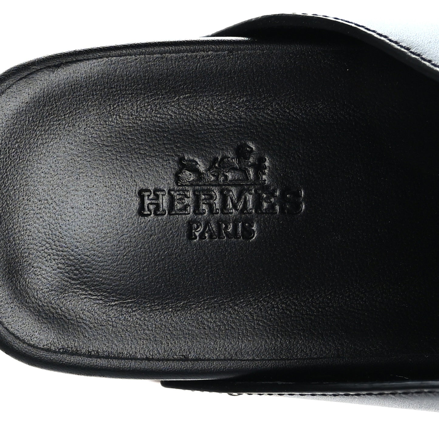 Calfskin Beechwood Earth Mules 40 Black