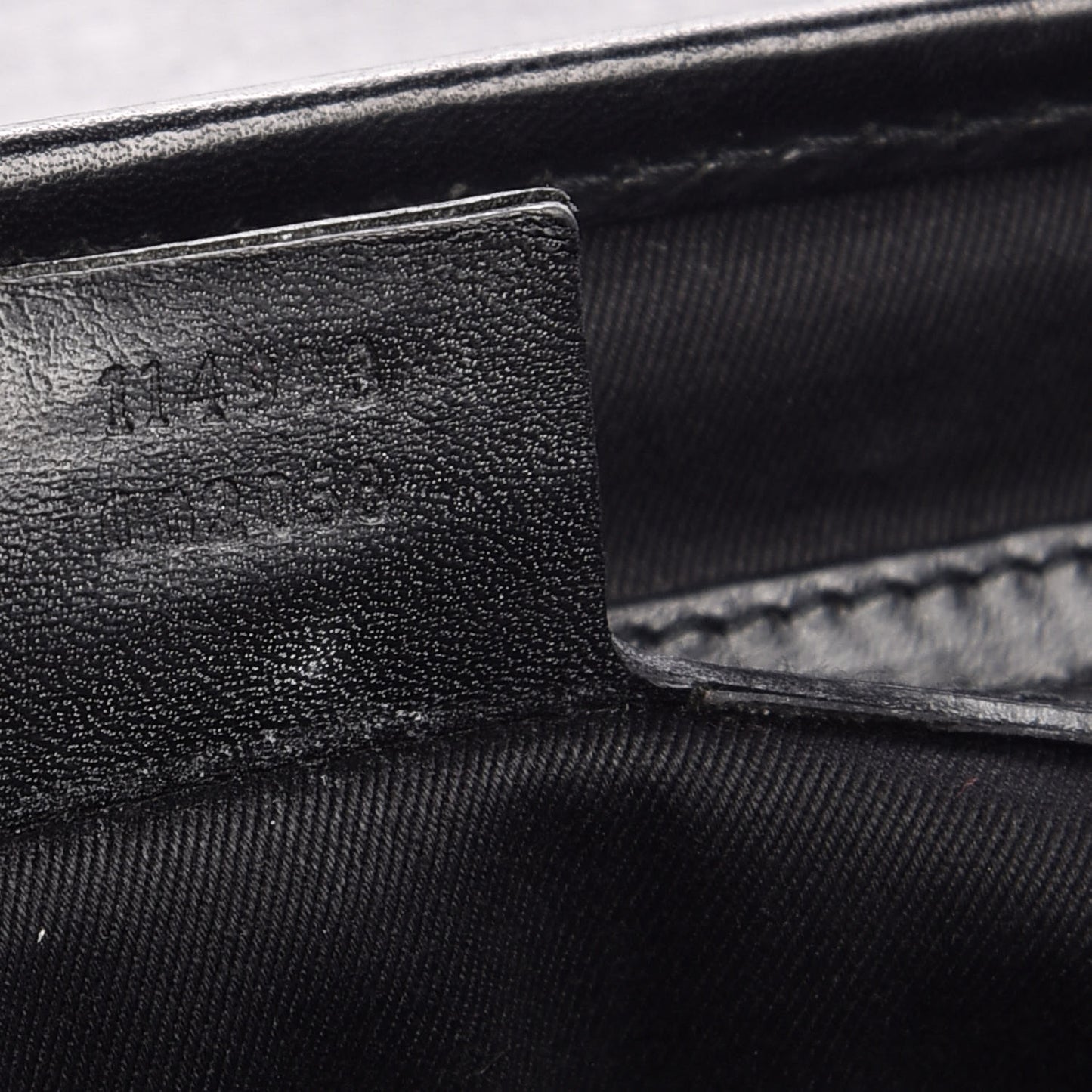 Monogram Studded Bamboo Bullet Satchel Black