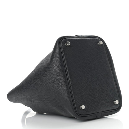 Hermes Taurillon Clemence Picotin Lock 18 PM Black 4 of 9