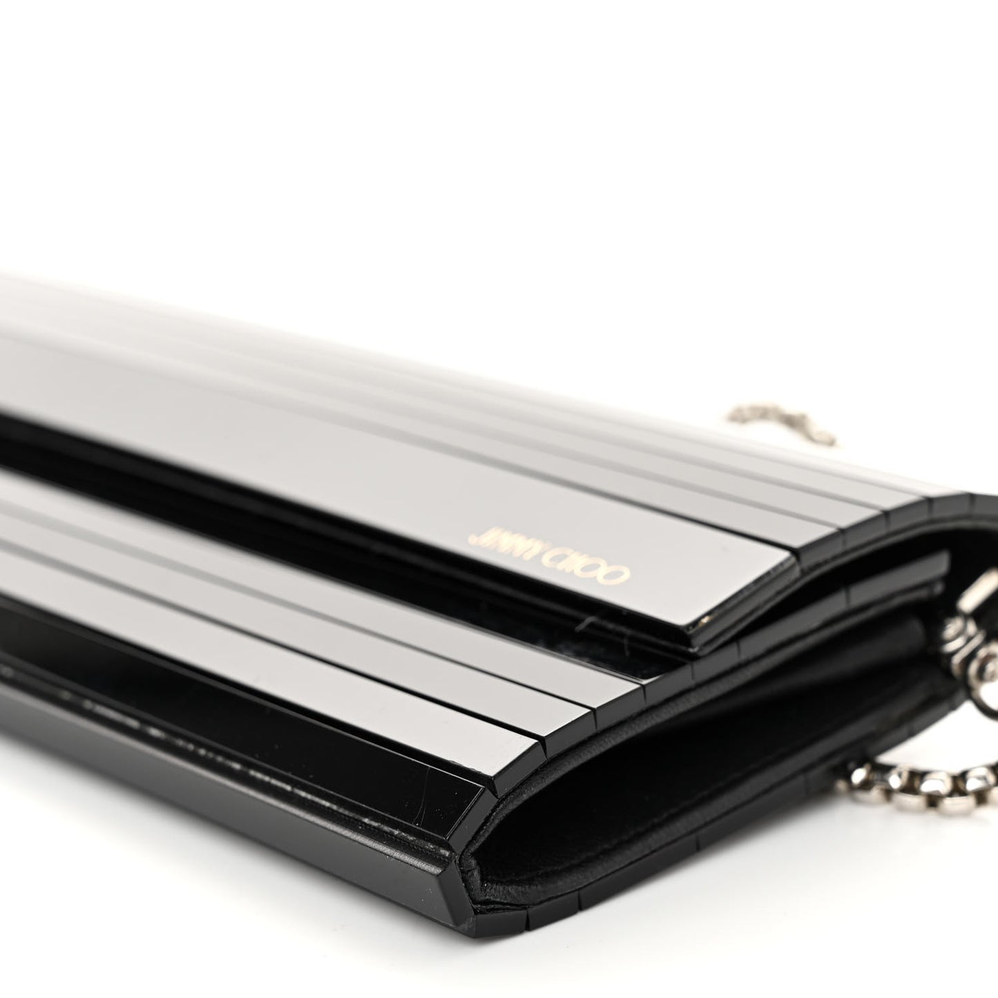 Acrylic Sweetie Clutch Black