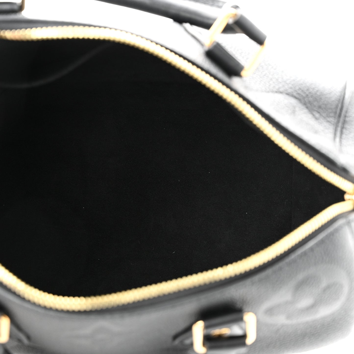 Empreinte Monogram Giant Speedy Bandouliere 25 Black