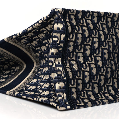 Christian Dior Oblique Large Book Tote Blue Multicolor 9 of 10