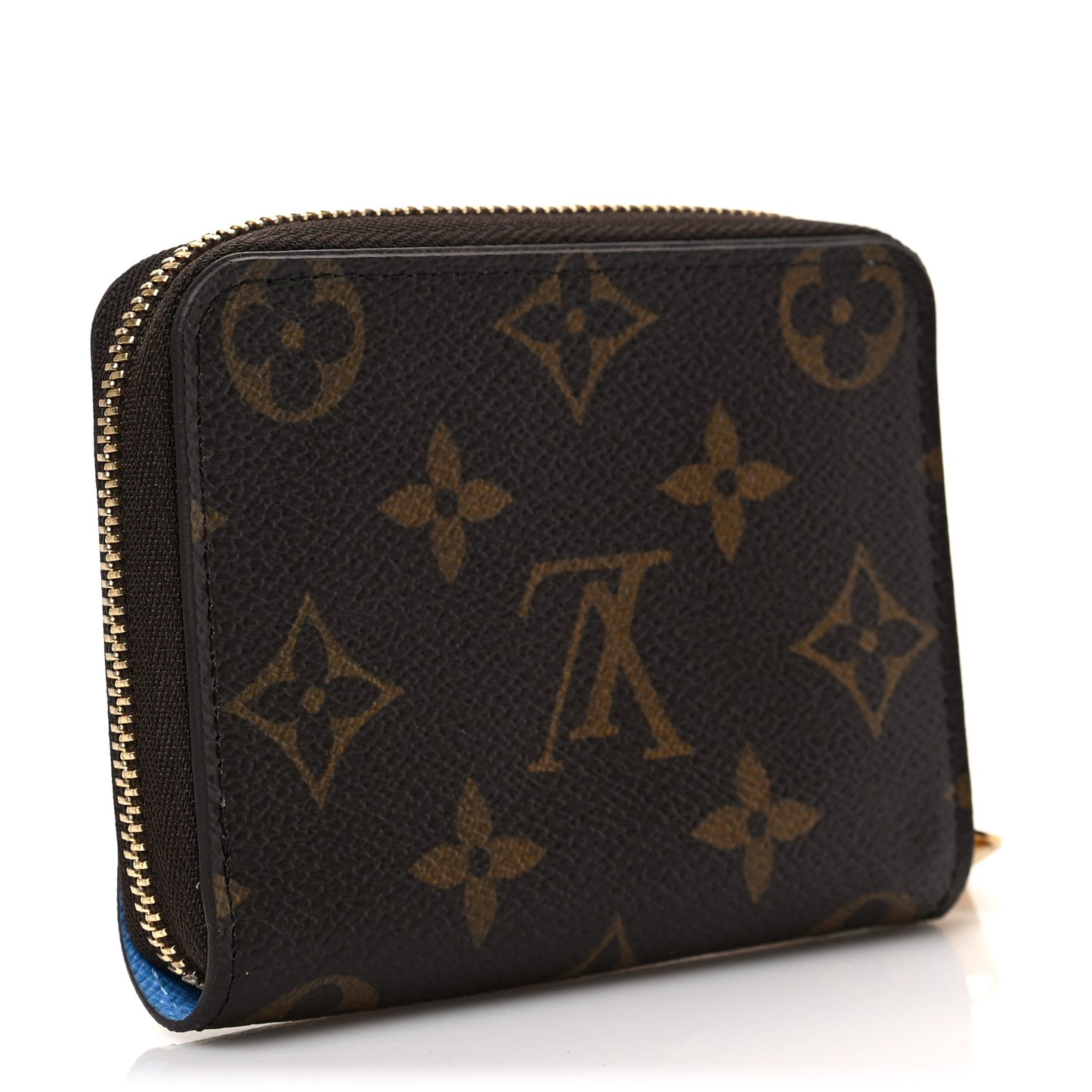 Monogram 2021 Christmas China Animation Zippy Coin Purse Myosotis Blue
