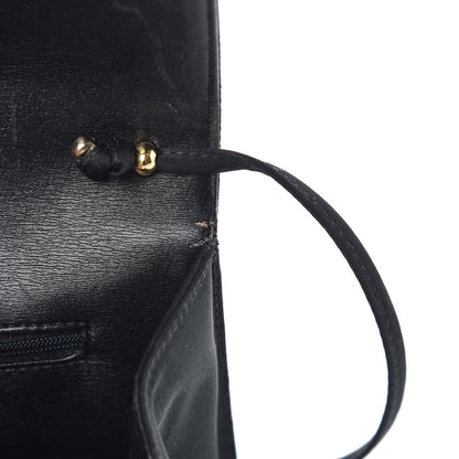 Givenchy Calfskin Satin Emblem Crossbody Black 8 of 11