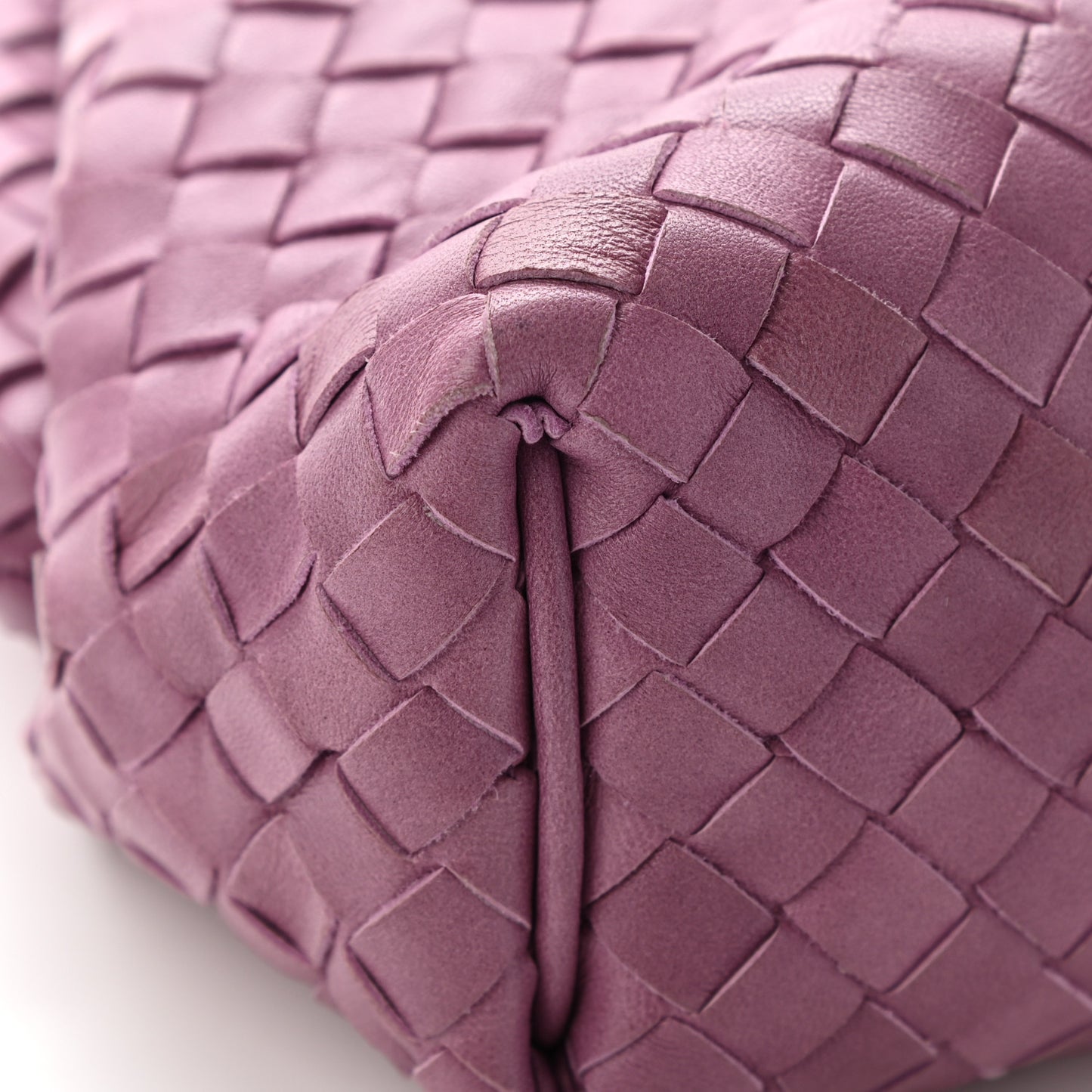 Nappa Intrecciato The Lauren 1980 Clutch Peony
