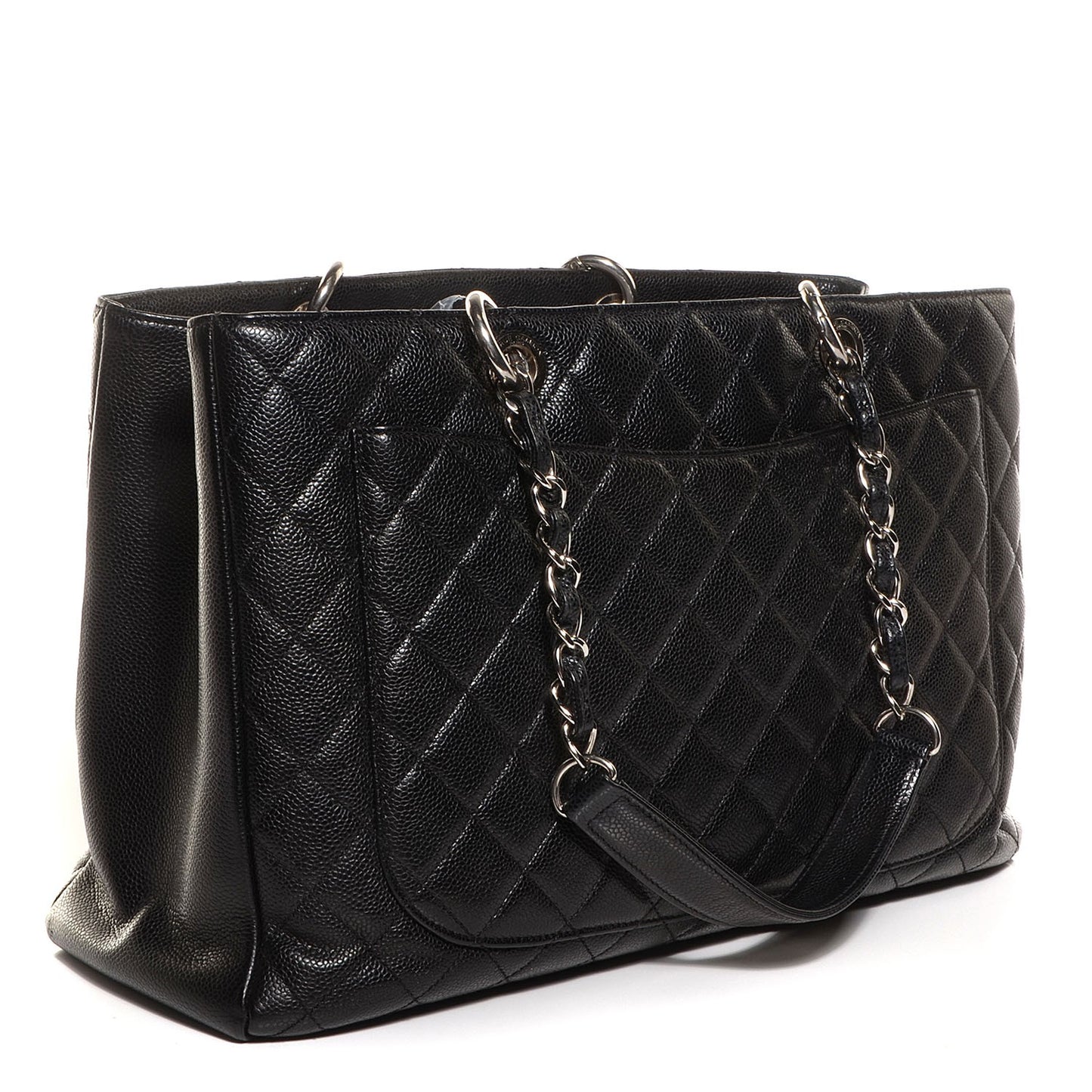 Caviar XL Grand Shopping Tote GST Black