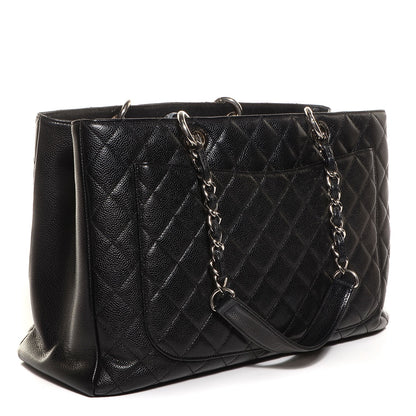 Chanel Caviar XL Grand Shopping Tote GST Black 3 of 7