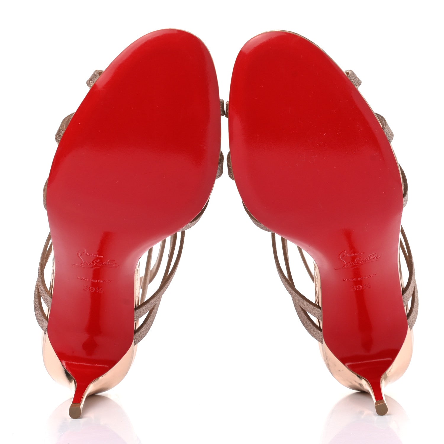 Christian Louboutin Glitter Renee 85 Sandals 39.5 Courtisane 5 of 11