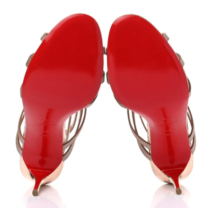 Christian Louboutin Glitter Renee 85 Sandals 39.5 Courtisane 5 of 11