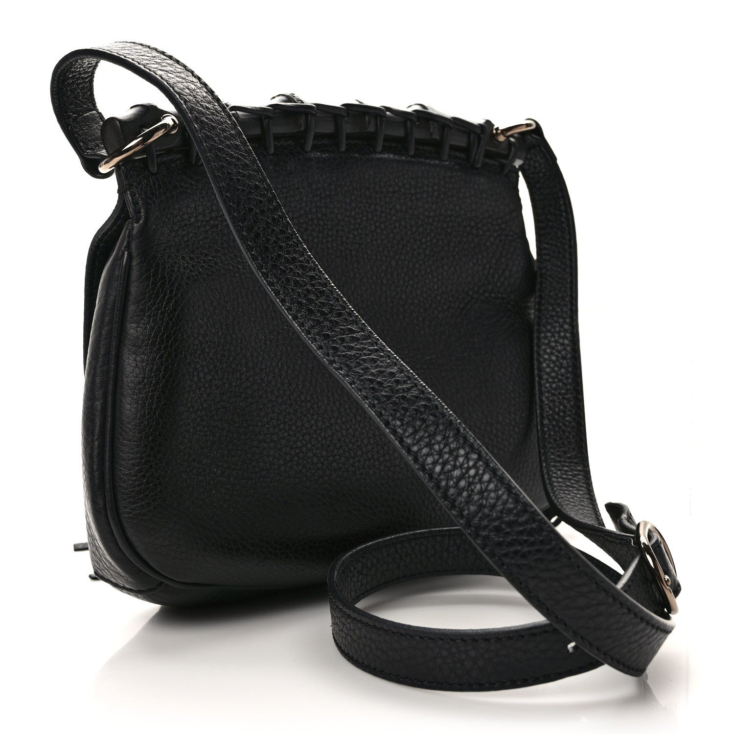 Gucci Calfskin Small Nouveau Shoulder Bag Black 3 of 12