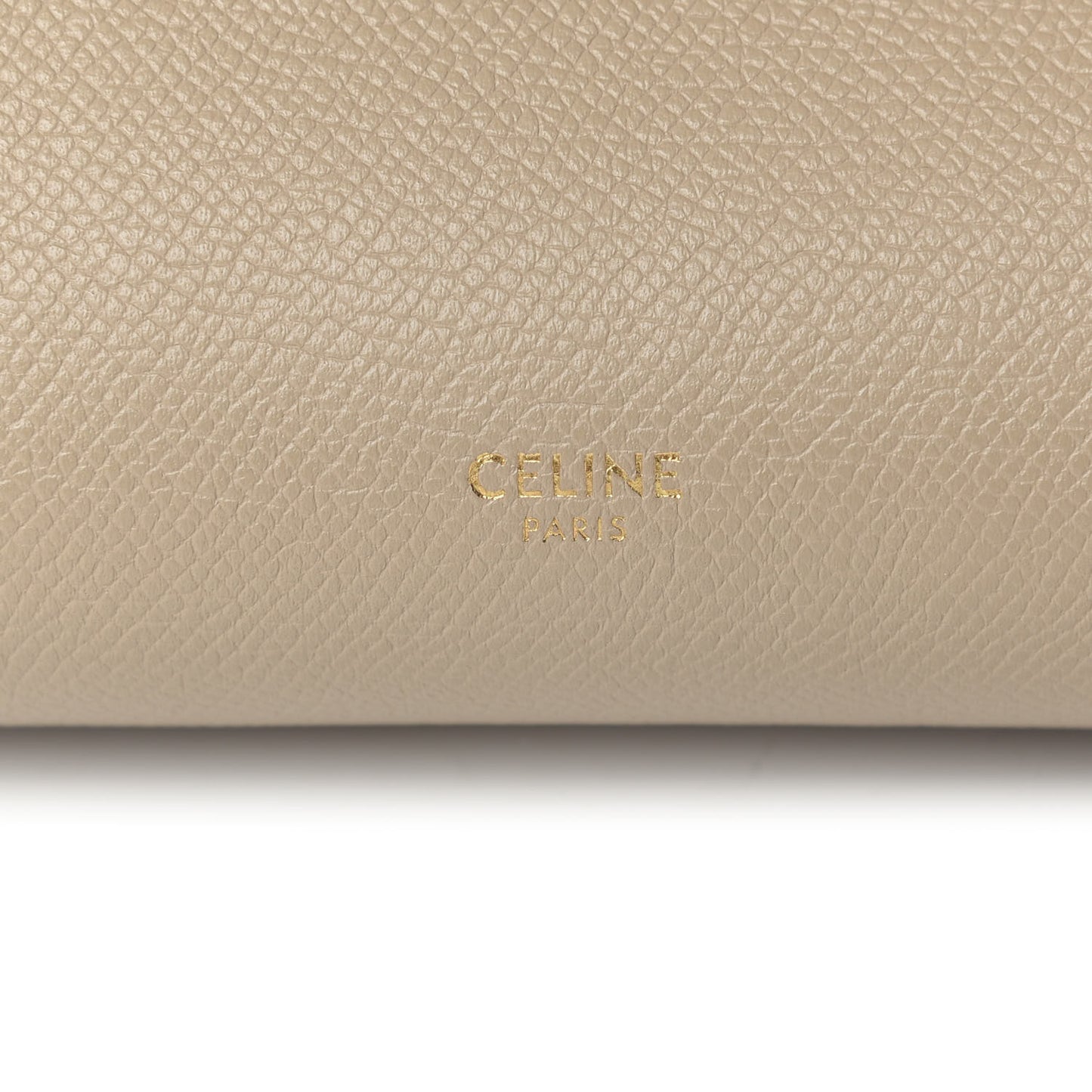 Grained Calfskin Mini Belt Bag Light Taupe