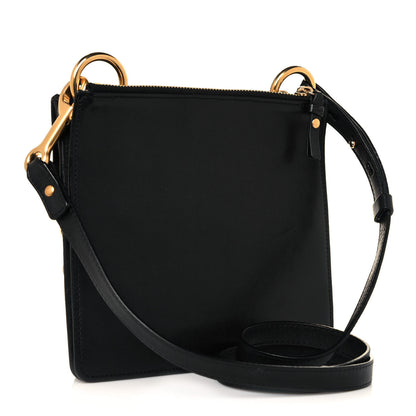 Chloe Calfskin Suede Small Jane Fringe Bag Black 3 of 20