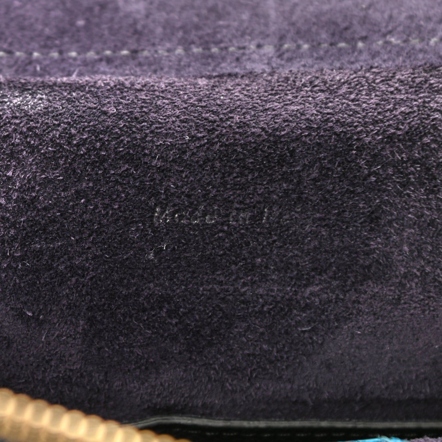 Grained Calfskin Mini Belt Bag Black