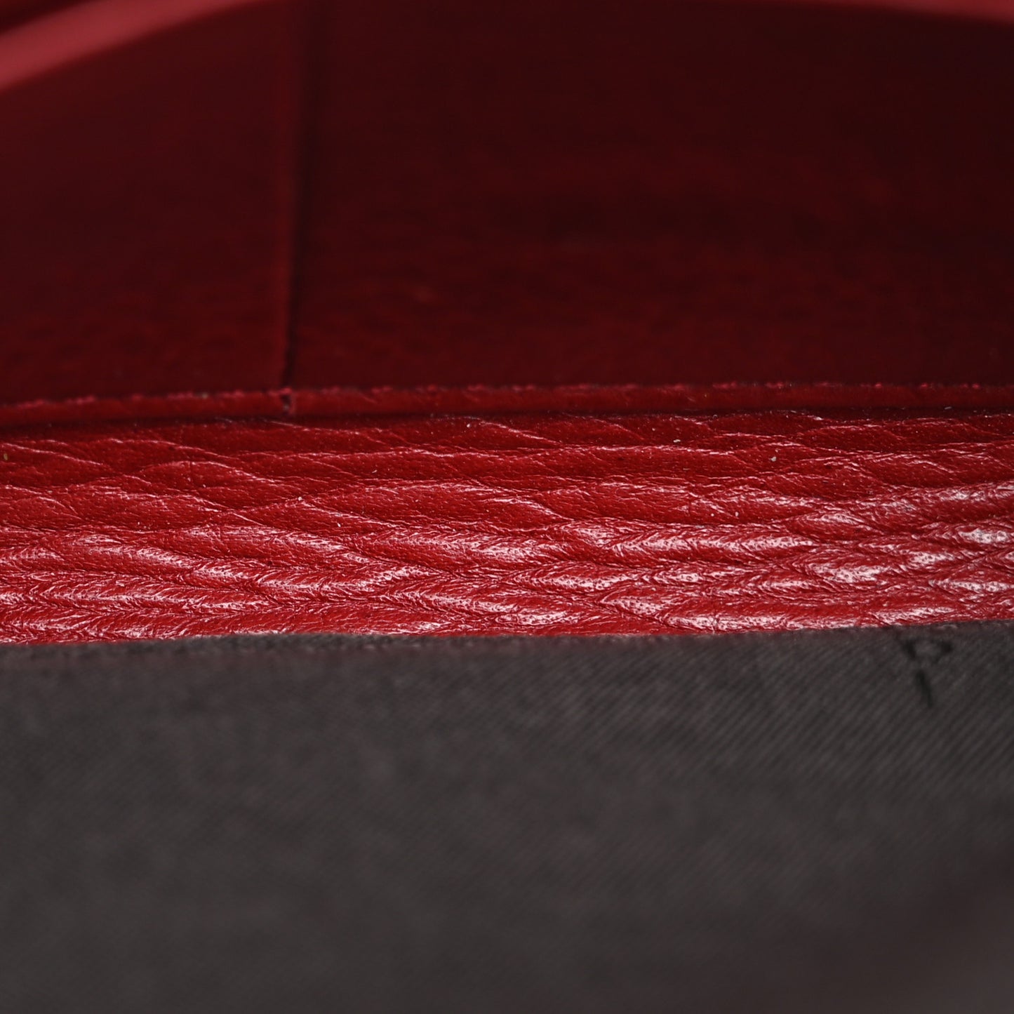 Zucca Zip Around Wallet Red