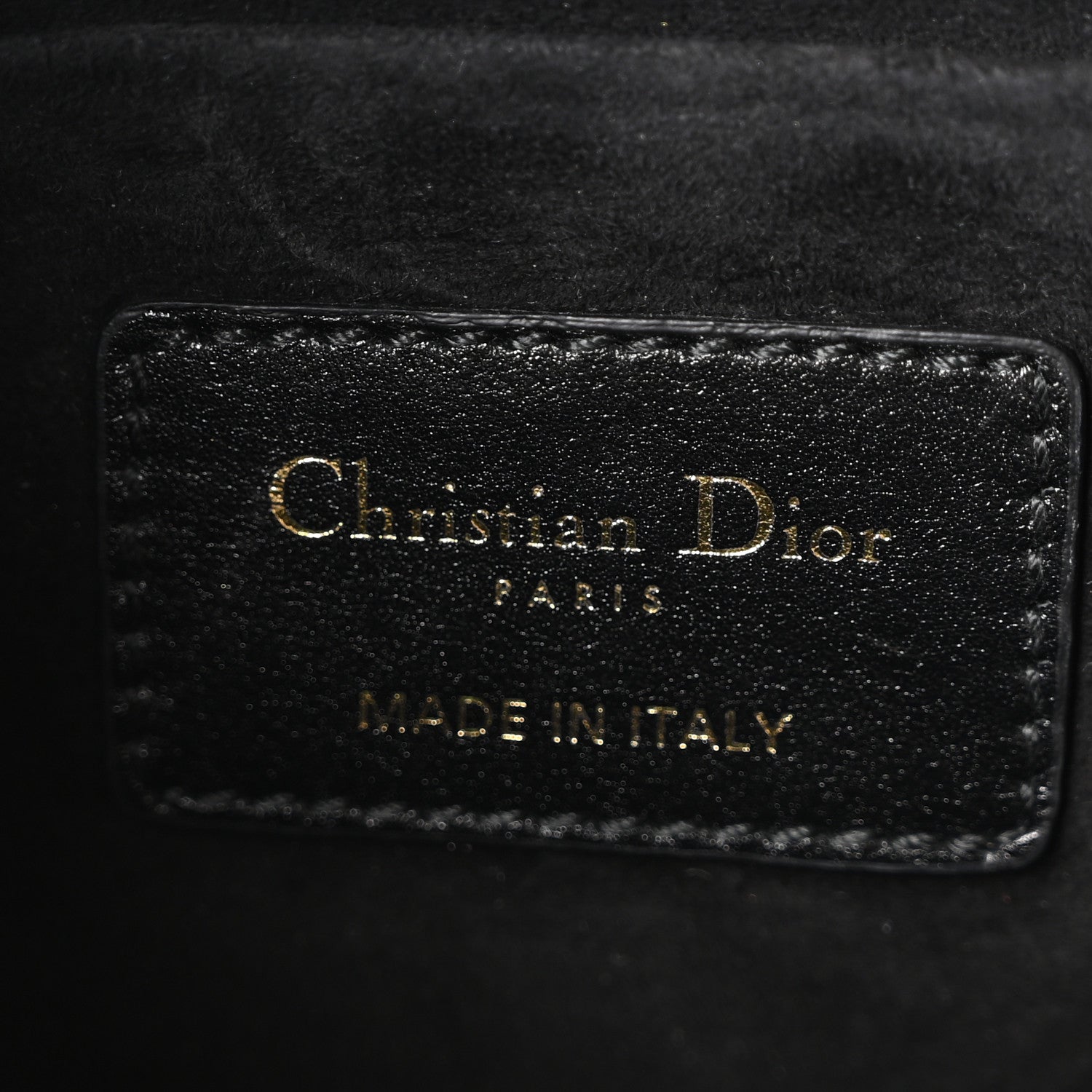 Christian Dior Calfskin Cannage Small The Lady 95.22 Black 5 of 9