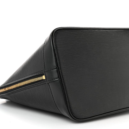 Louis Vuitton LOUIS VUITTON Epi Alma PM Black 9 of 17