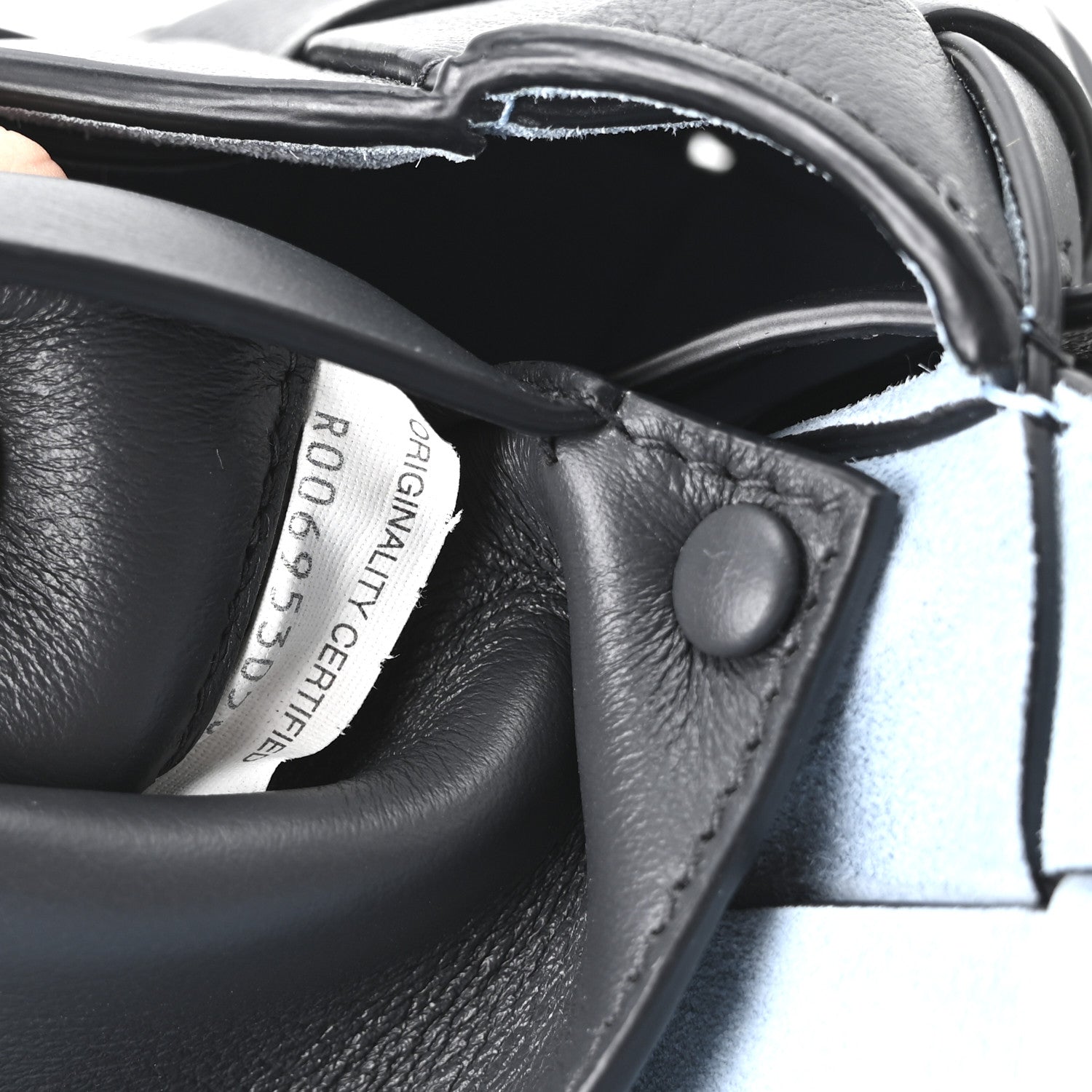 Bottega Veneta Calfskin Intreccio Diago Belt Bag Ardoise 6 of 9