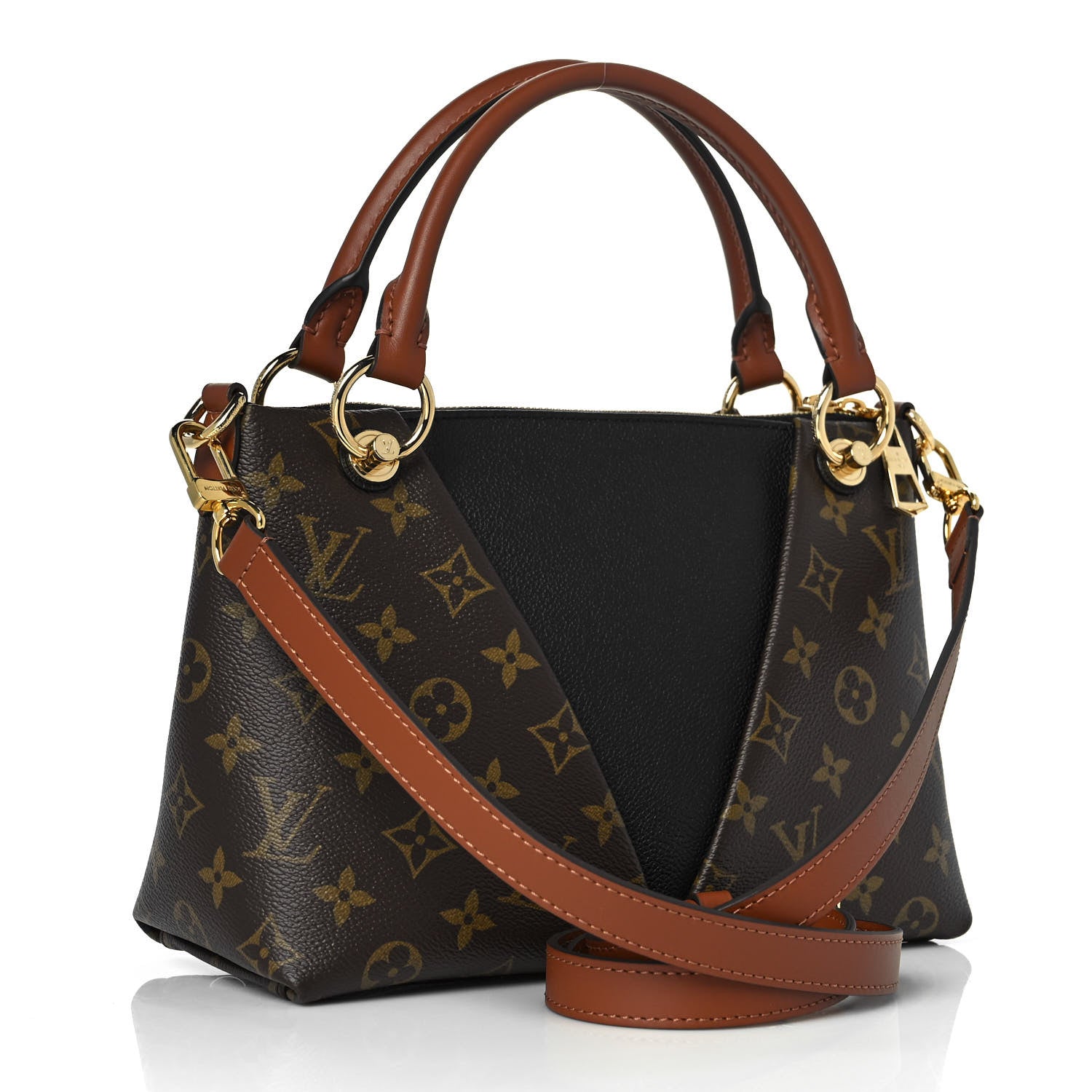 Louis Vuitton Monogram V Tote BB Black 3 of 9