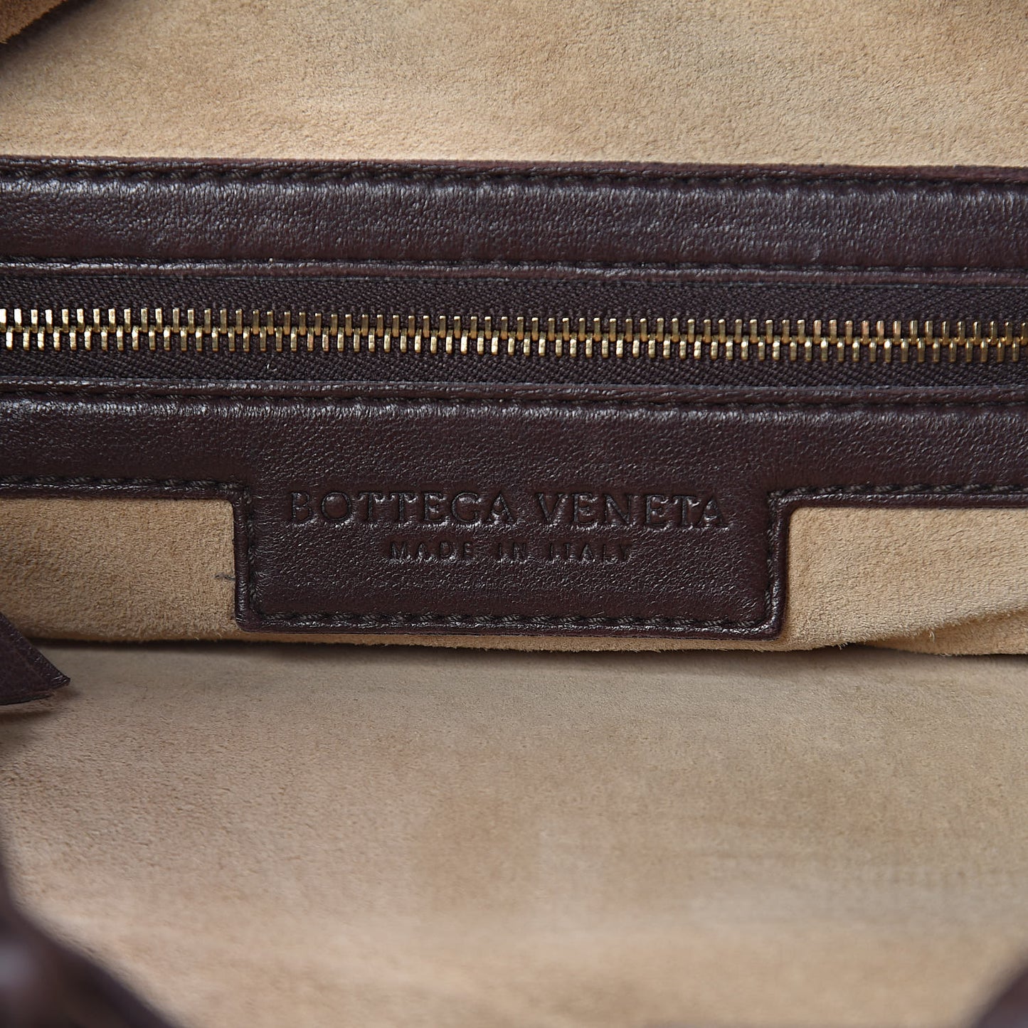 Nappa Intrecciato Medium Veneta Hobo Ebano