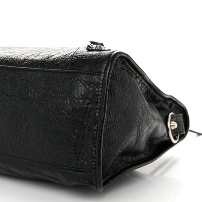 Balenciaga Classic Silver Hardware Medium Le City Black 10 of 10