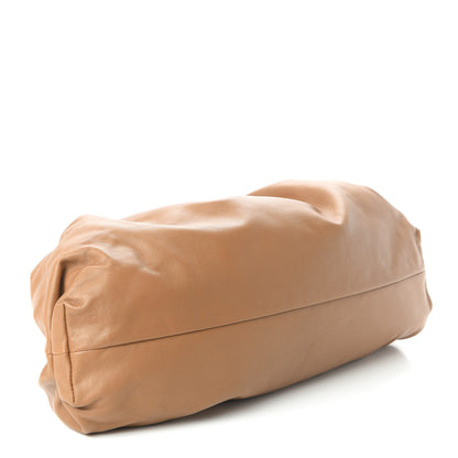 Bottega Veneta Smooth Butter Calf The Pouch Oversized Clutch Cammello 4 of 9
