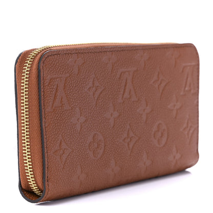 Louis Vuitton Empreinte Zippy Wallet Cognac 2 of 7