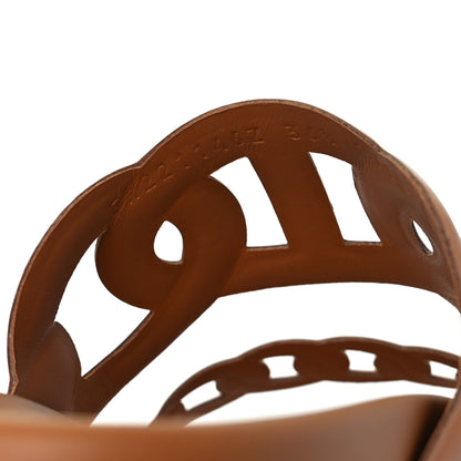 Hermes Nappa Extra Sandals 36.5 Naturel 8 of 9