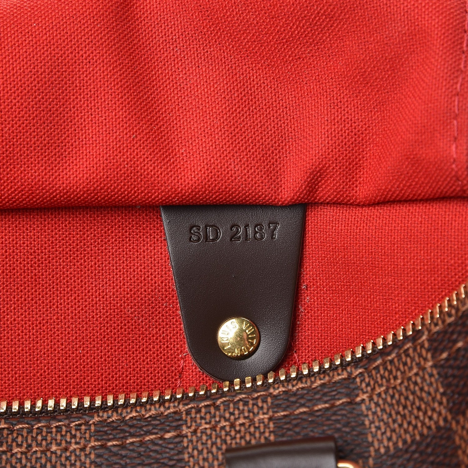 Louis Vuitton Damier Ebene Speedy Bandouliere 30 5 of 8
