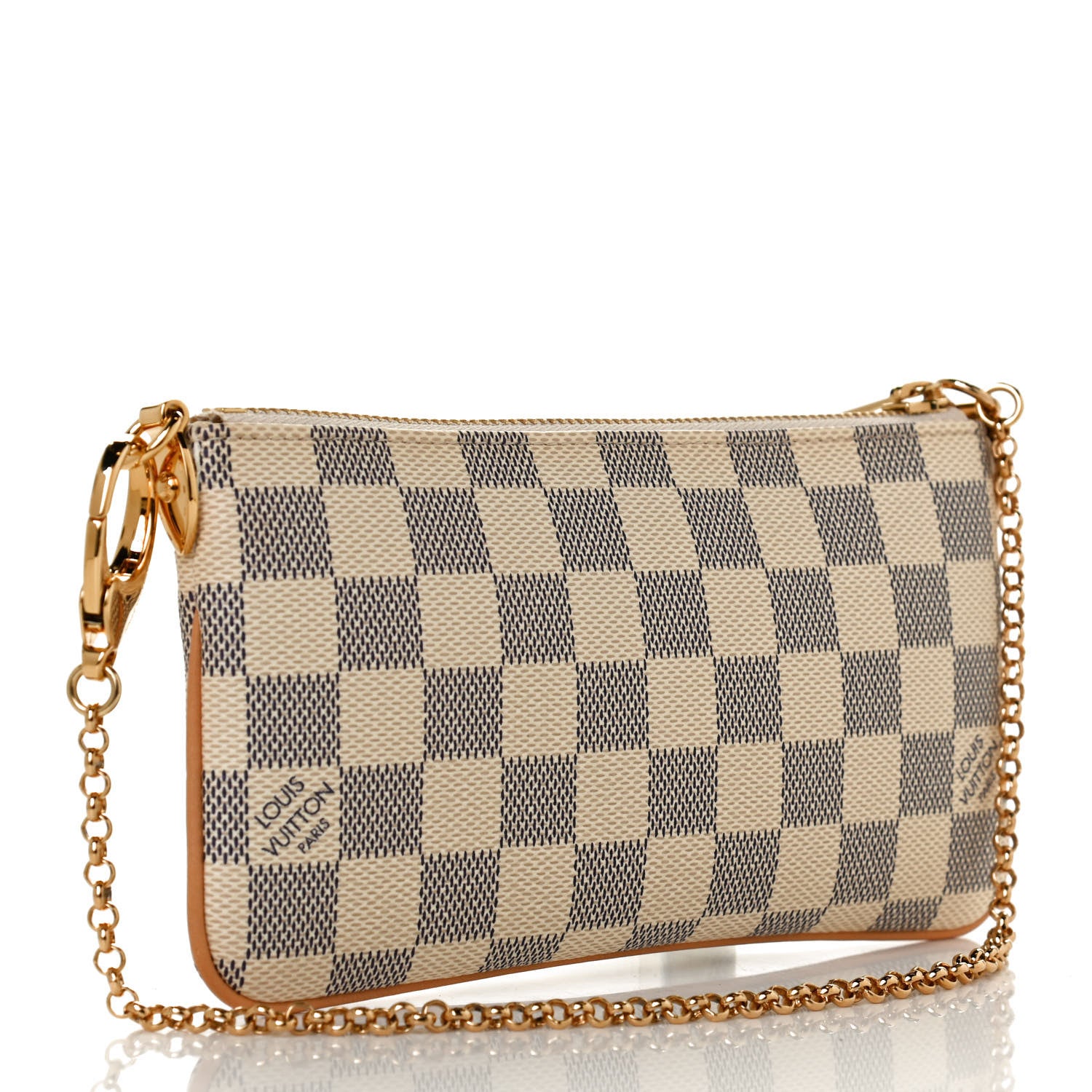 Louis Vuitton Damier Azur Pochette Milla MM 2 of 10