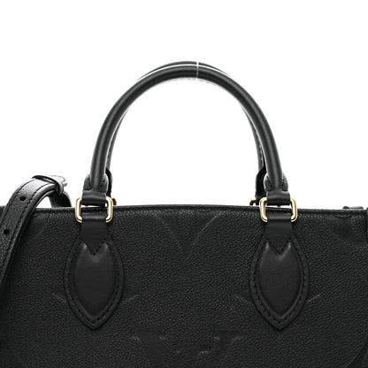 Louis Vuitton Empreinte Monogram Giant Onthego PM Black 5 of 9