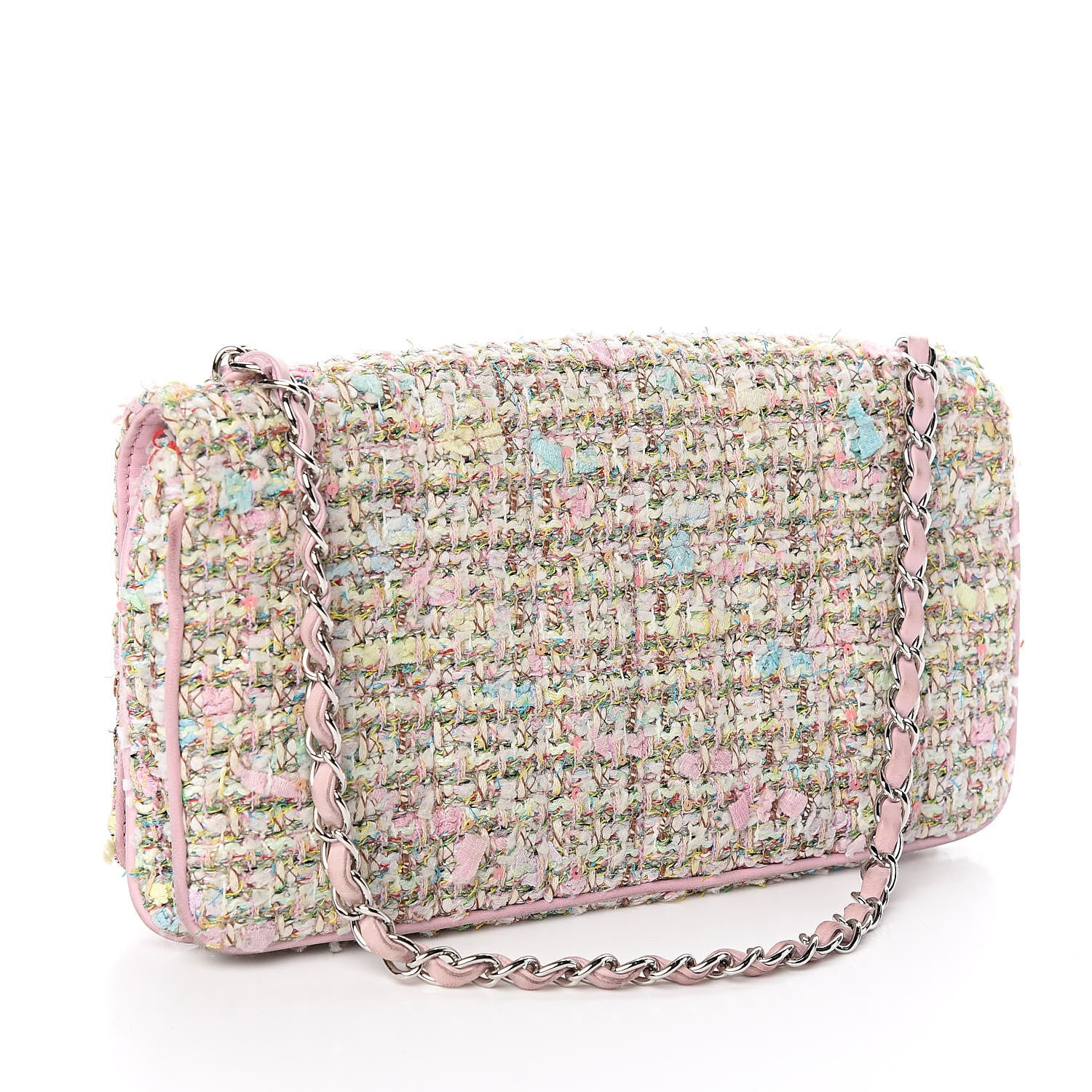 Chanel Tweed CC Flap Multicolor 3 of 13