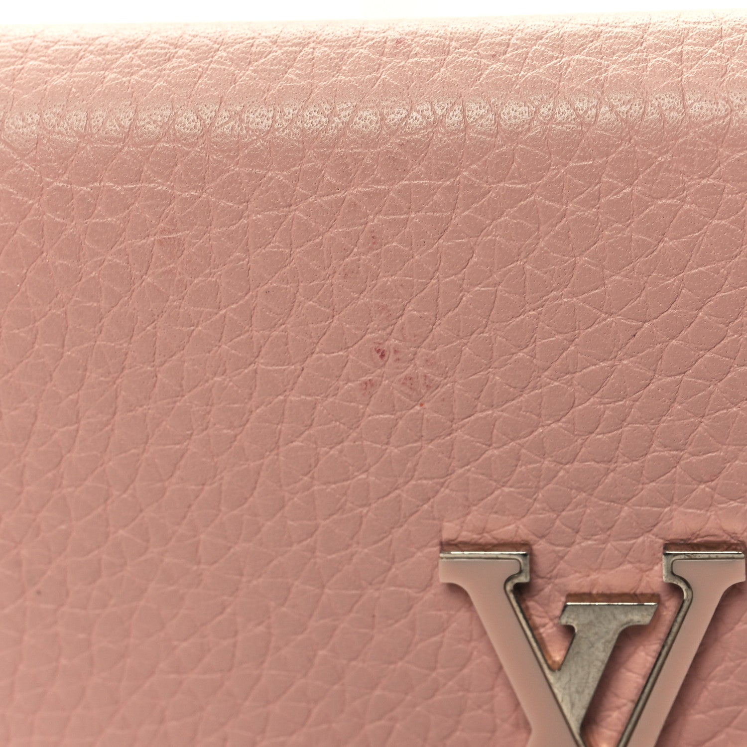 Louis Vuitton Taurillon Capucines Compact Wallet Magnolia 11 of 11