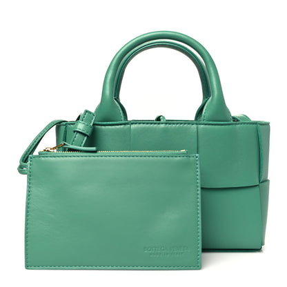 Bottega Veneta Nappa Maxi Intrecciato Mini Arco Tote Celadon 3 of 9
