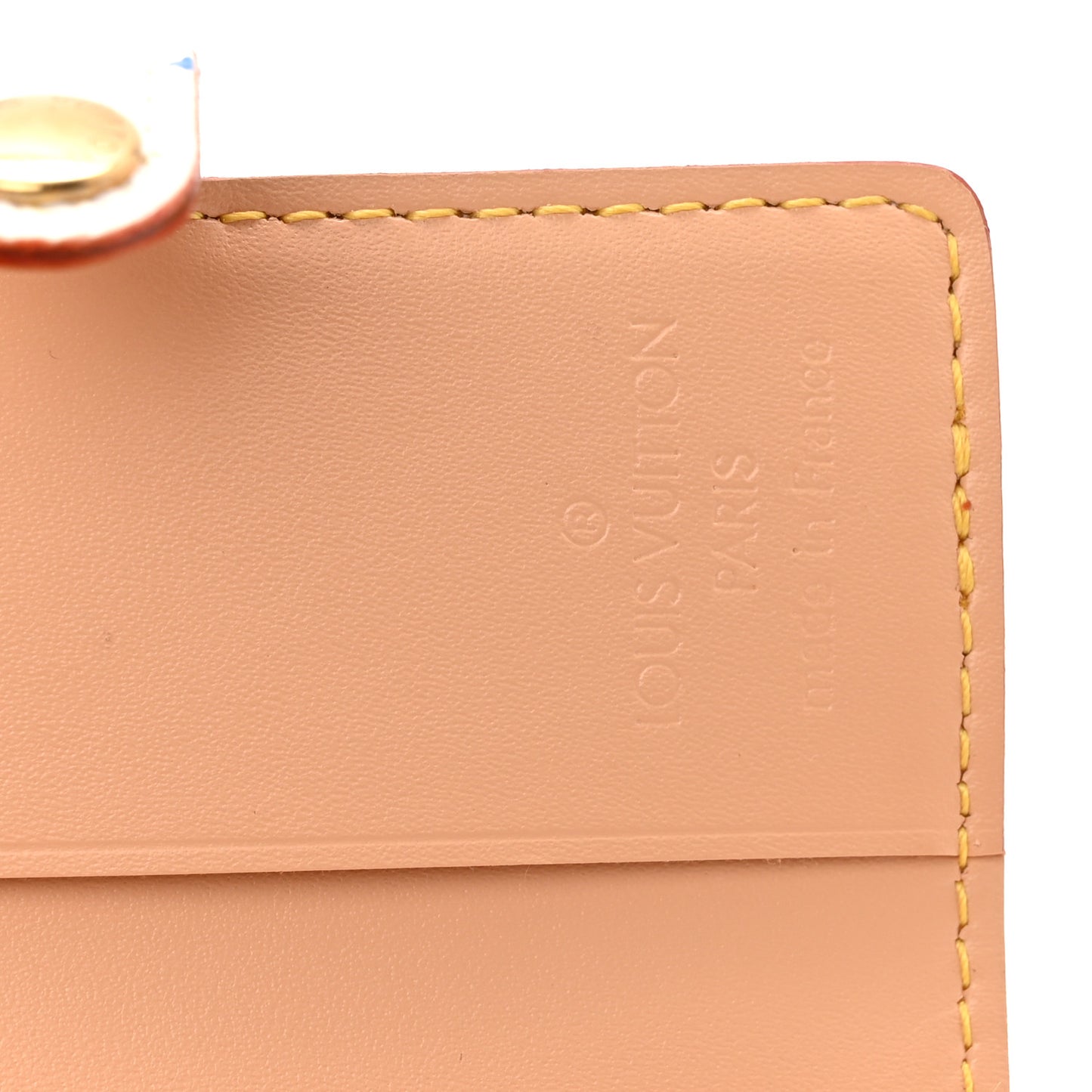 Monogram Multicolor Carnet de Bal Mini Agenda Cover White