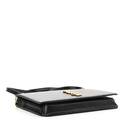 Saint Laurent Smooth Calfskin Monogram Phone Holder Crossbody Black 4 of 10