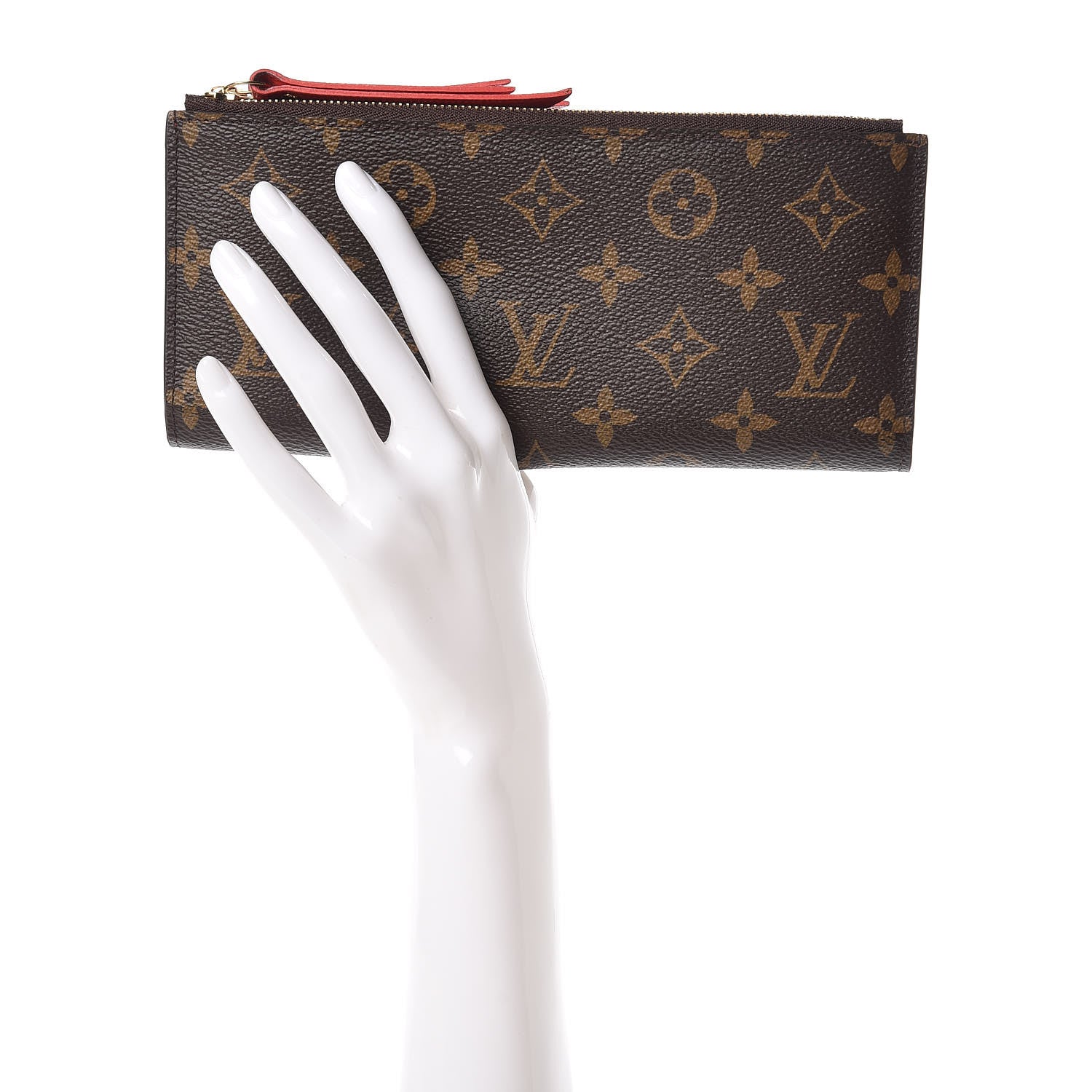 Louis Vuitton Monogram Adele Wallet Coquelicot 2 of 13