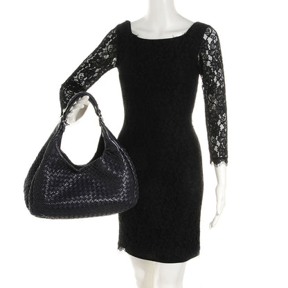 Bottega Veneta Nappa Intrecciato Medium Campana Hobo Ink 2 of 7