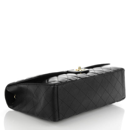 Chanel Caviar Quilted Maxi Single Flap Black 4 of 7