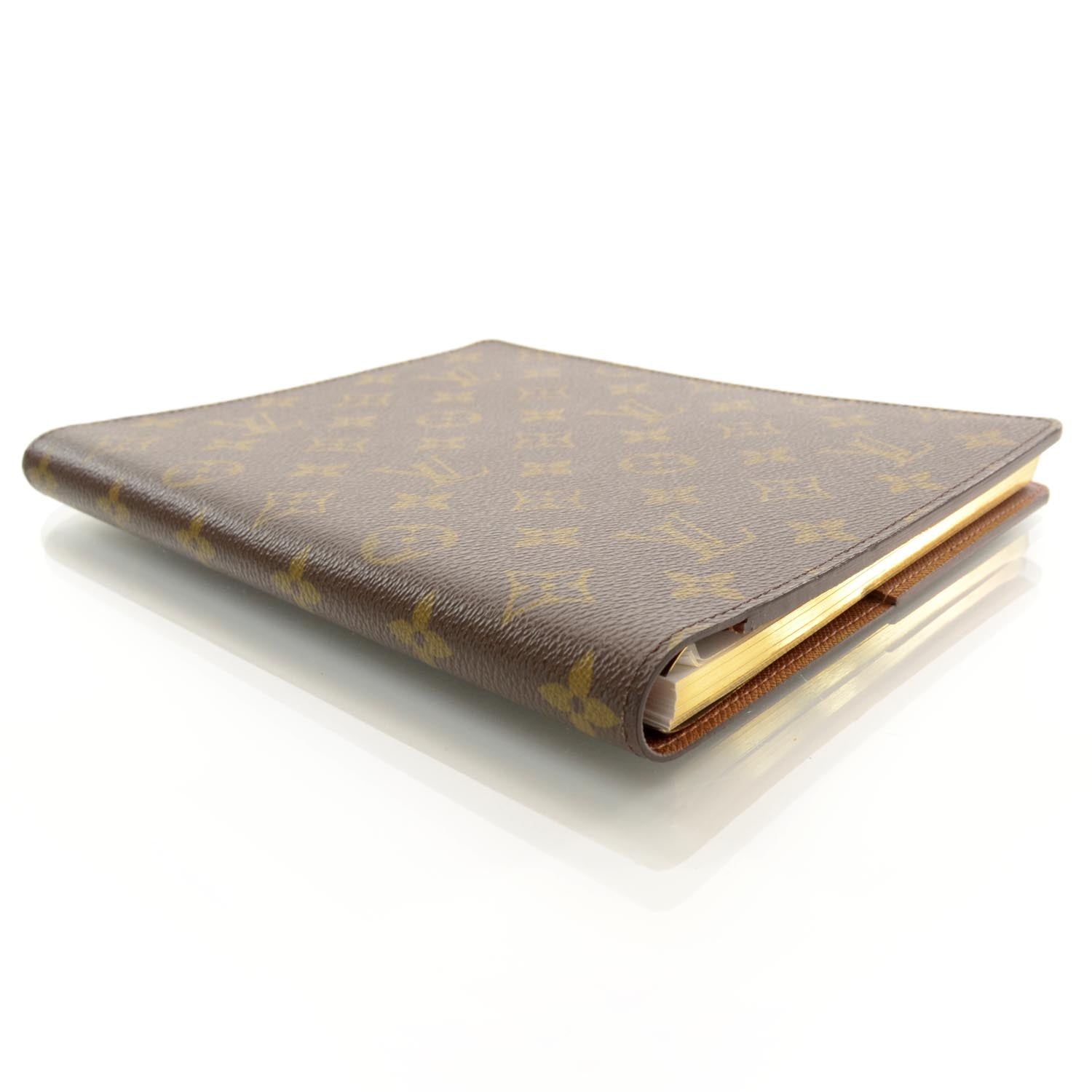 Louis Vuitton Monogram Desk Agenda Cover w Notebook 3 of 8