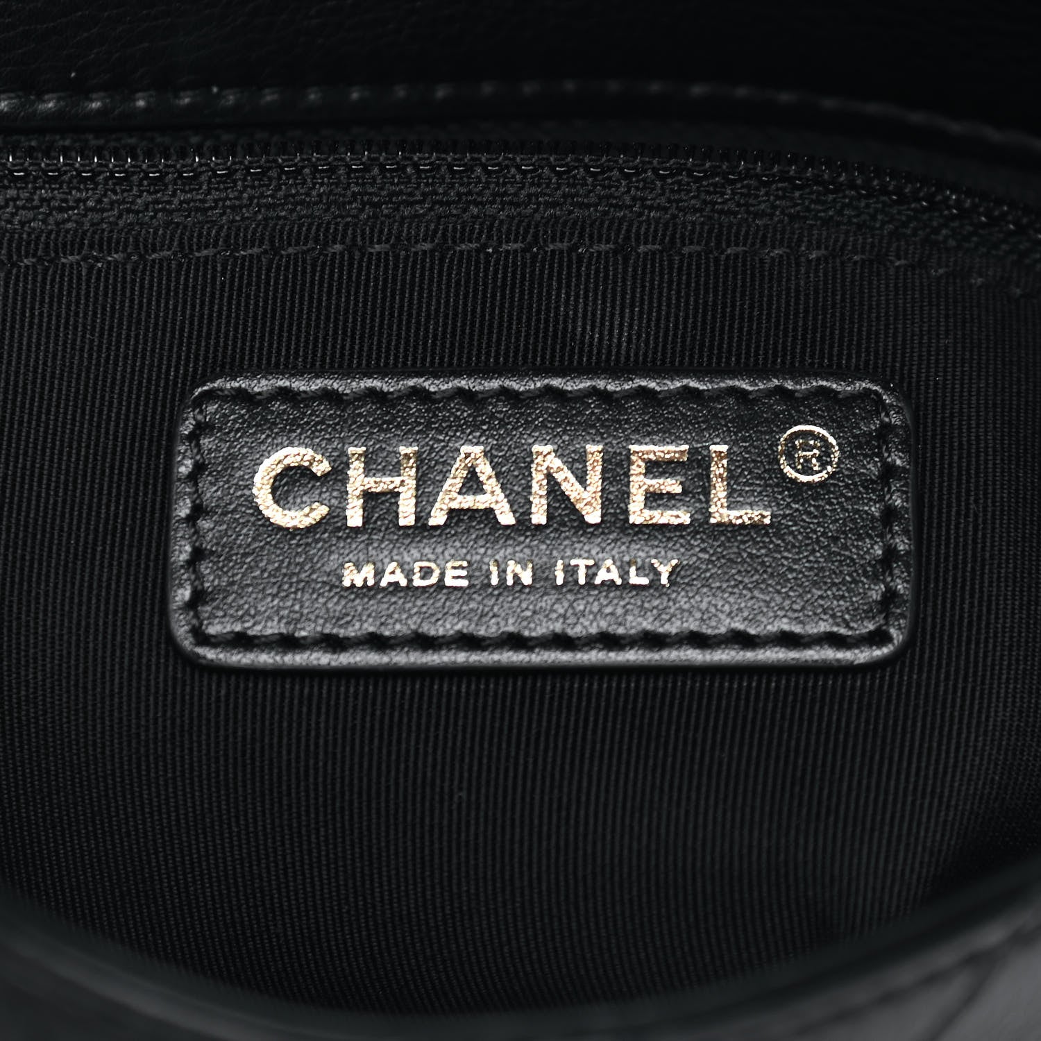 Chanel Calfskin Stitched Coco Curve Waist Bag Black 6 of 10