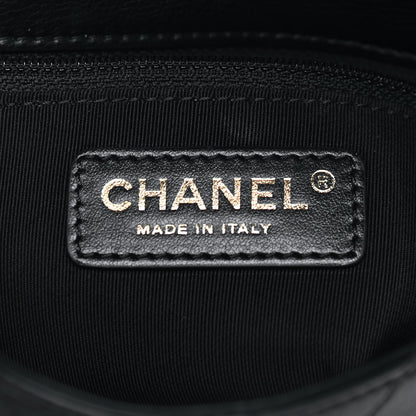 Chanel Calfskin Stitched Coco Curve Waist Bag Black 6 of 10