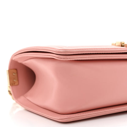 Chanel Calfskin Quilted Medium Boy Flap Pink 9 of 12