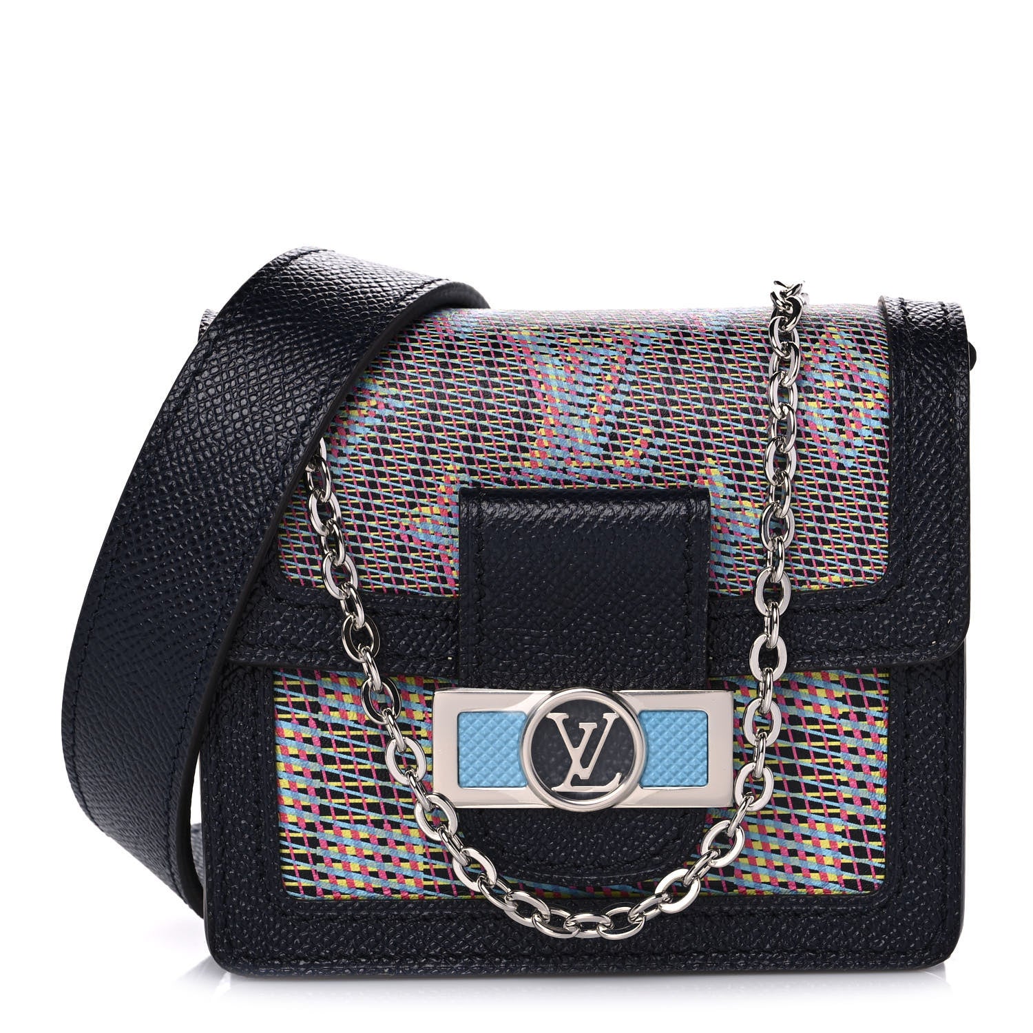 Louis Vuitton Monogram LV Pop Bumbag Dauphine BB Blue 3 of 10