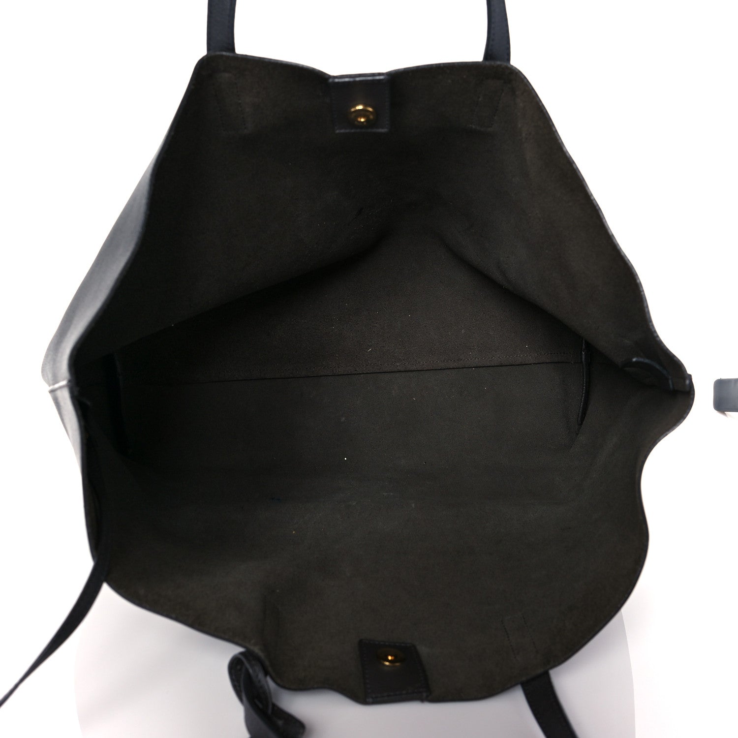 Saint Laurent Calfskin Large Shopping Tote Fog 4 of 13