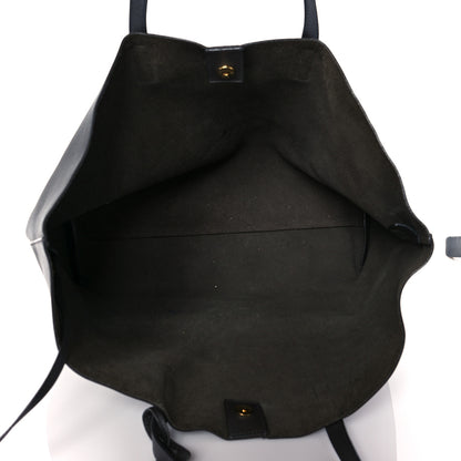Saint Laurent Calfskin Large Shopping Tote Fog 4 of 13